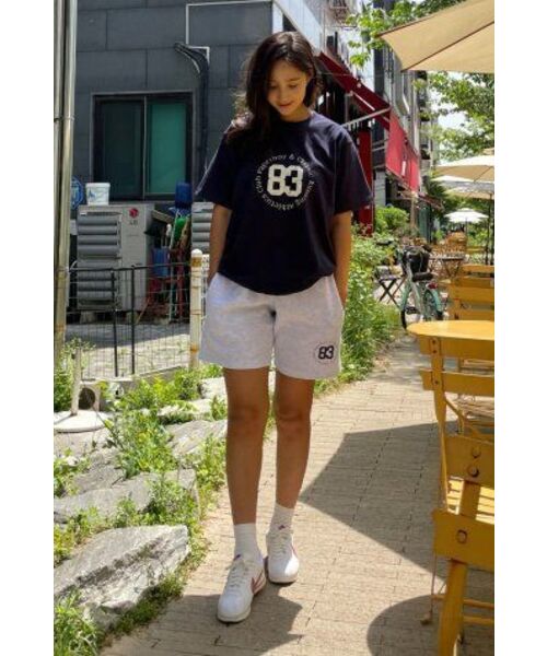 PAPERBOY(ペーパーボーイ)の「ビギニング83 ハーフパンツ-ホワイトメランジ(その他パンツ・レディース・その他・MEDIUM/SMALL/X-LARGE/LARGE)」の12枚目の写真