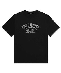ATTIRE LOGO 半袖Tシャツ (WS002) ブラック