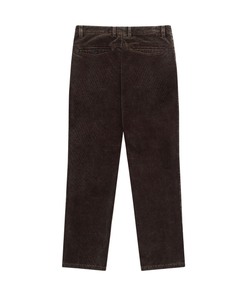 SOLEW(ソル)の「ウォッシングコーデュロイパンツ_ブラウン(その他パンツ・メンズ・その他・LARGE)」の2枚目の写真