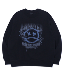ANNOYED（アノイド）の「ピグメントドローイング スウェット LP4TU880_BLACK（スウェット）」