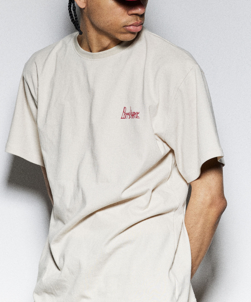 PHILIPPAKER(フィリップペイカー)の「ペリーローファー サーフィン シンディ 半袖Tシャツ ベージュ(Tシャツ/カットソー・メンズ・その他・MEDIUM/LARGE)」の6枚目の写真