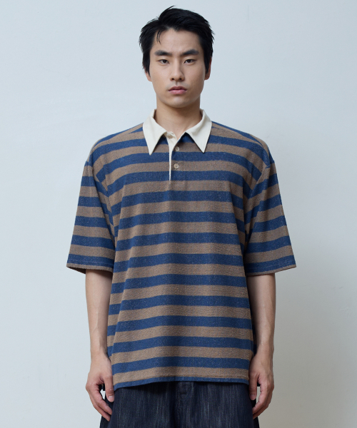 OVERSIZED BOUCLE RUGBY T-SHIRTS