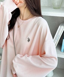 U.S. POLO ASSN.（ユーエスポロアッスン）の「GeeRA別注【U.S.POLOASSN.】オーバーサイズワッフルスウェット（Tシャツ/カットソー）」