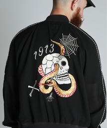 schott（ショット）の「Schott/ショット/CHIFFON SUKA JACKET/シフォン スカジャン（スカジャン）」