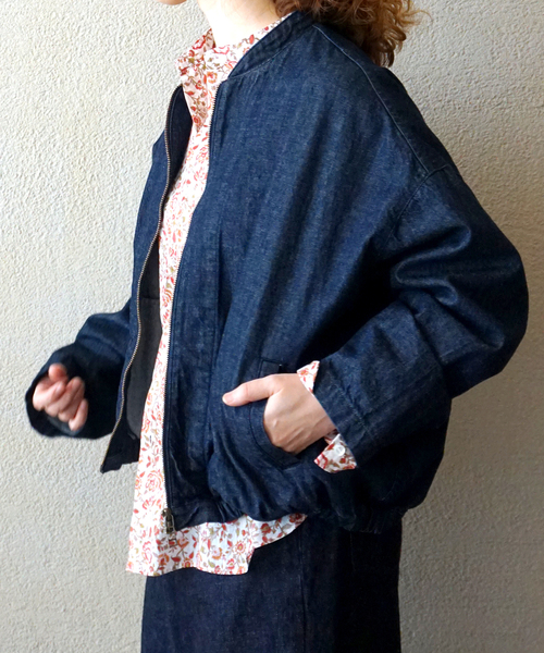 journal standard luxe 10ozデニム セットアップ 10OZデニム イージーブルゾン（デニムジャケット）｜JOURNAL STANDARD