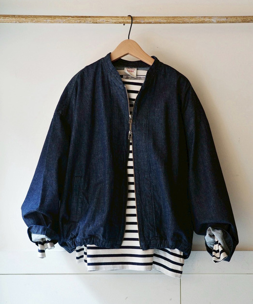 JOURNAL STANDARD LUXE(ジャーナルスタンダード ラックス)の「10OZデニム イージーブルゾン(デニムジャケット・レディース・ネイビー・FREE)」の20枚目の写真