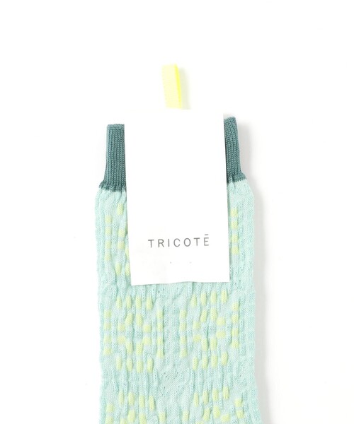 Ray BEAMS（レイビームス）の「TRICOTE / CROCHET PATTERNED BUMPY SOCKS（ソックス/靴下・レディース・ピンク/ミント・ONE SIZE）」の3枚目の写真