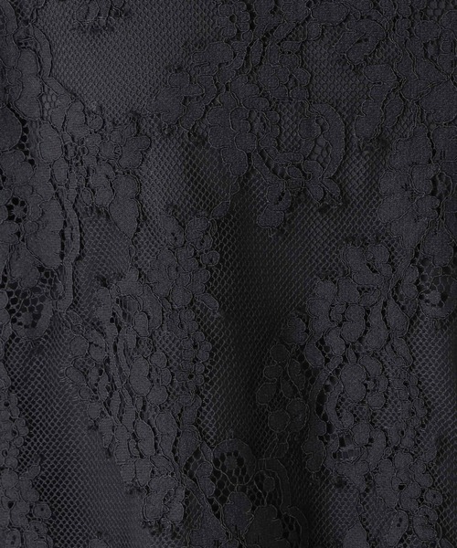 NANO universe（ナノユニバース）の「レーススカラップブラウス（シャツ/ブラウス・レディース・オフホワイト/ピンクベージュ/ブラック・S/M）」の12枚目の写真