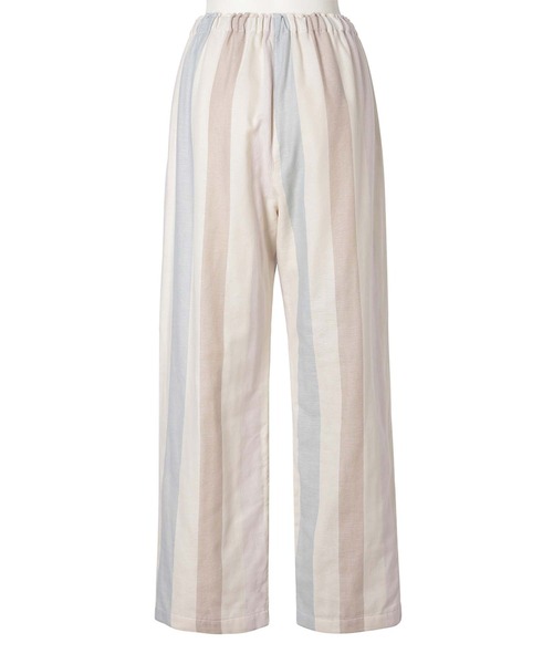 KID BLUE(キッドブルー)の「キッドブルー -26Wガーゼストライプ -長袖パジャマ -KNDK506 -kidblue(ルームウェア/パジャマ・レディース・ピンク/アイボリー・M/L)」の14枚目の写真