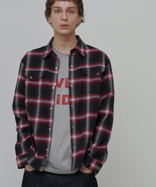 ANYTIME LOREAK(エニタイムロレーク)の「VIOLA CHECK SHIRT-RED(シャツ/ブラウス・レディース・その他・LARGE/MEDIUM)」の3枚目の写真