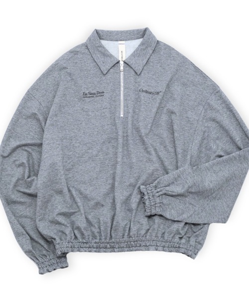 SHINYAKOZUKA（シンヤコヅカ）の「【SHINYAKOZUKA】 ORDINARY LOCAL SPORTS COACH（スウェット・メンズ・チャコールグレー/ブラック・MEDIUM/SMALL）」の5枚目の写真