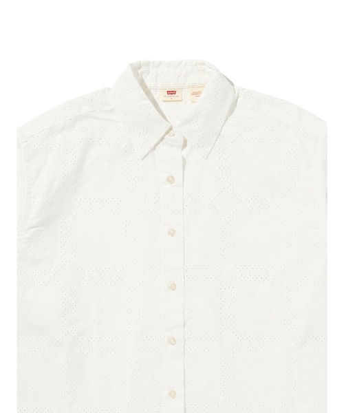 Levi's(リーバイス)の「Levi's/リーバイス ハーリー オーバーサイズシャツ(シャツ/ブラウス・レディース・ホワイト・S/M/L)」の9枚目の写真