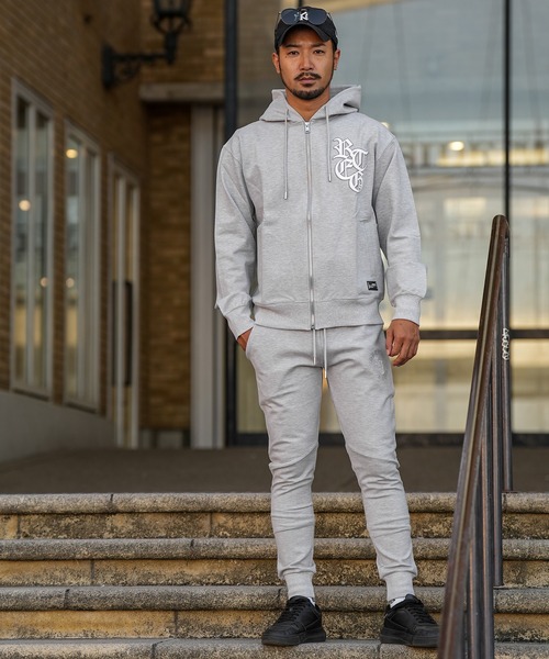 adamsJUGGLER（アダムスジャグラー）の「RTEGサークルR.Sフーディー（パーカー・メンズ・ブラック/グレー・S/M/L/XL/XXL）」の5枚目の写真