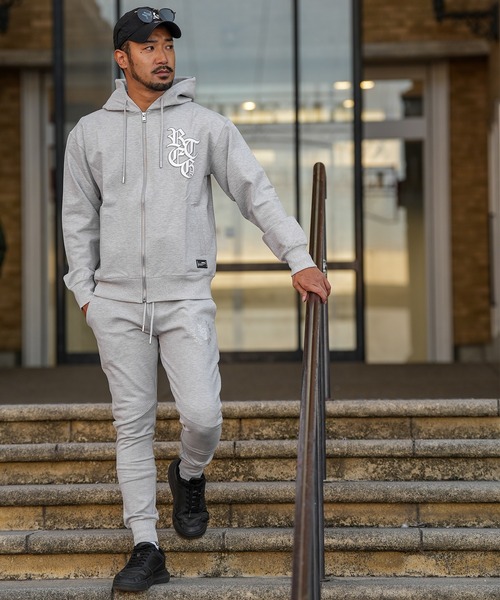 adamsJUGGLER（アダムスジャグラー）の「RTEGサークルR.Sフーディー（パーカー・メンズ・ブラック/グレー・S/M/L/XL/XXL）」の7枚目の写真