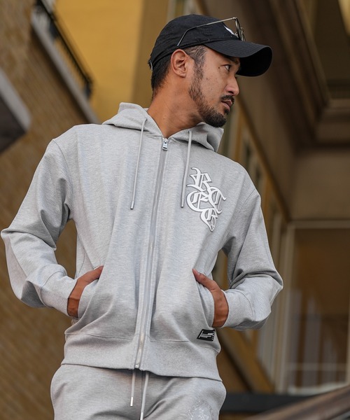 adamsJUGGLER（アダムスジャグラー）の「RTEGサークルR.Sフーディー（パーカー・メンズ・ブラック/グレー・S/M/L/XL/XXL）」の20枚目の写真