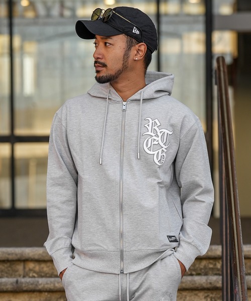 adamsJUGGLER（アダムスジャグラー）の「RTEGサークルR.Sフーディー（パーカー・メンズ・ブラック/グレー・S/M/L/XL/XXL）」の22枚目の写真