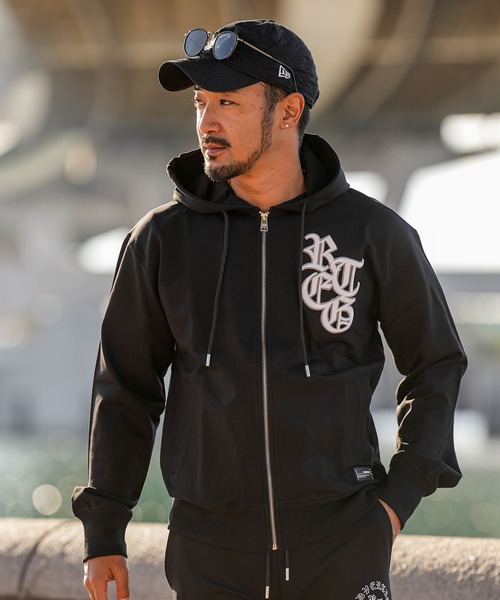 adamsJUGGLER（アダムスジャグラー）の「RTEGサークルR.Sフーディー（パーカー・メンズ・ブラック/グレー・S/M/L/XL/XXL）」の14枚目の写真