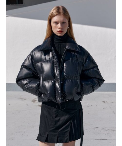MUSEE(ミューゼ)の「PARC Down Lambs Wool Collar Puffer Jacket_Black(ダウンジャケット/コート・レディース・その他・S/M)」の4枚目の写真