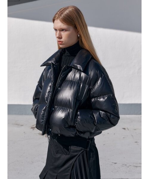 MUSEE(ミューゼ)の「PARC Down Lambs Wool Collar Puffer Jacket_Black(ダウンジャケット/コート・レディース・その他・S/M)」の5枚目の写真