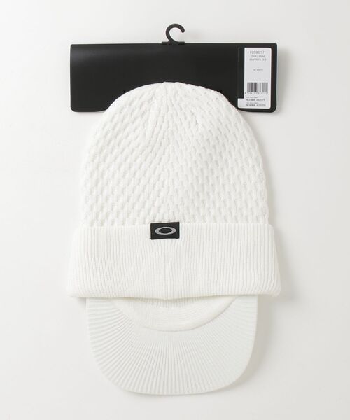 OAKLEY（オークリー）の「オークリー  SKULL BRIM BEANIE FA 25.0（ニットキャップ/ビーニー・メンズ・ホワイト・FREE）」の2枚目の写真