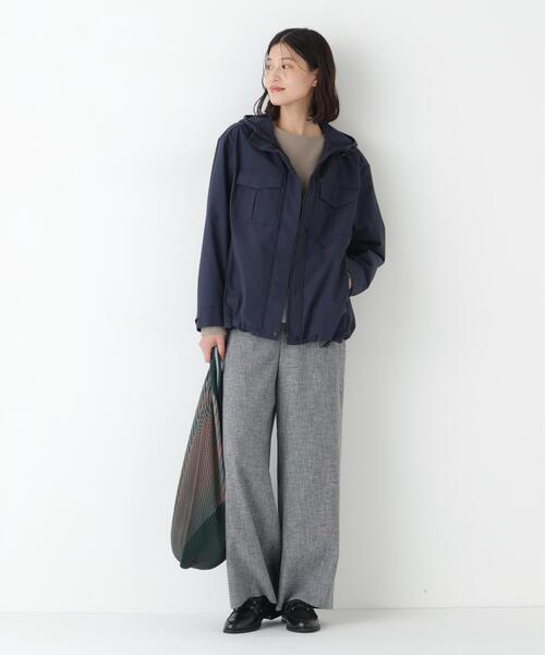 human woman(ヒューマンウーマン)の「◆3レイヤーマウンテンパーカー(マウンテンパーカー・レディース・ネイビー/カーキ・MEDIUM)」の19枚目の写真