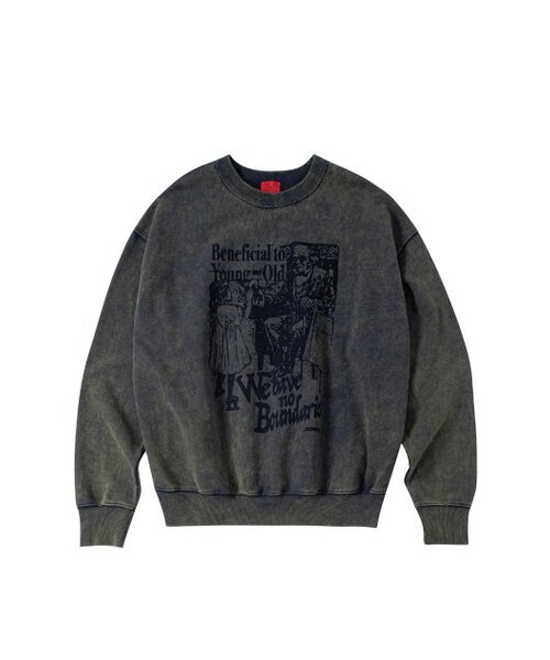 CONECTX(コネクト エックス)の「Oversized Washed Graphic Sweatshirt(スウェット・メンズ・その他・L/3/M)」の1枚目の写真