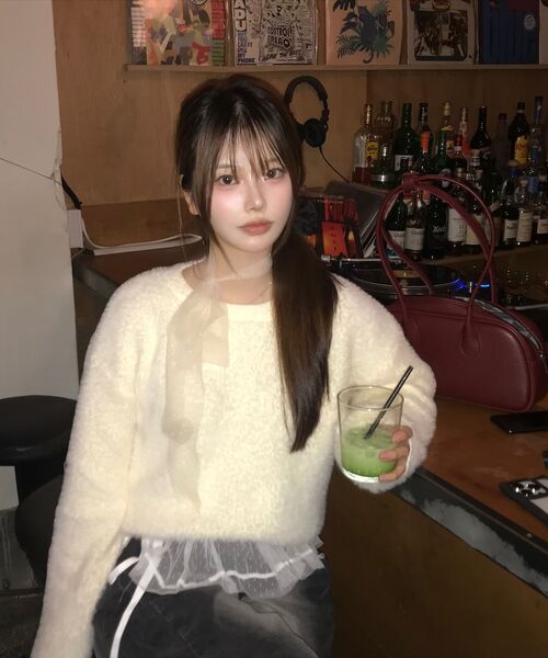 ACSHI（アクシ）の「ワンタックウォッシュドバルーンフィットワイドデニムパンツユニセックス（ブラック）（デニムパンツ・レディース・その他・M/L/XL/XS/S/XXL）」の7枚目の写真