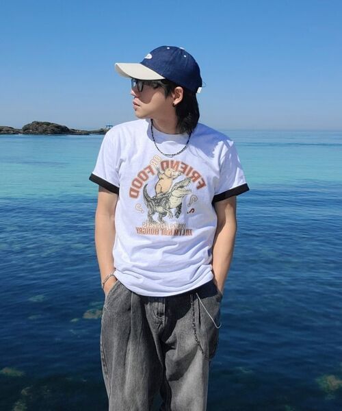 ACSHI（アクシ）の「ワンタックウォッシュドバルーンフィットワイドデニムパンツユニセックス（ブラック）（デニムパンツ・レディース・その他・M/L/XL/XS/S/XXL）」の8枚目の写真
