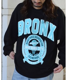 BRONXエンブレムロゴスウェット