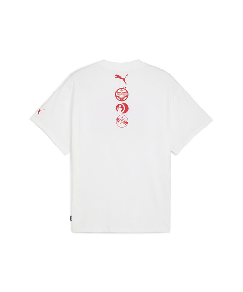 PUMA(プーマ)の「PUMA プーマ メンズ バスケットボール Hoops x E.T. AOP 半袖 Tシャツ(Tシャツ/カットソー・メンズ・ホワイト・LARGE/X-SMALL/X-LARGE/MEDIUM/SMALL)」の6枚目の写真