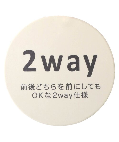 apres les cours（アプレレクール）の「【前後2WAY/リンク】リボンリブTシャツ_ジュニア対応（Tシャツ/カットソー・キッズ・オレンジ/ミント/ラベンダー/アイボリー・140/130/120/110/100/90/80）」の18枚目の写真