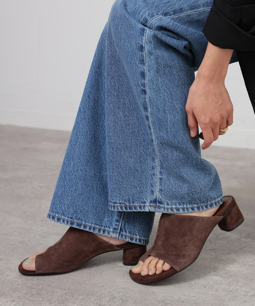 JOURNAL STANDARD relume（ジャーナルスタンダード　レリューム）の「［26SS新作］RELUME トングヒールサンダル（サンダル・レディース・ブラック/ブラウン・23.5cm/23cm/24.5cm/24cm）」の4枚目の写真