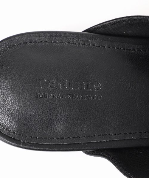 JOURNAL STANDARD relume（ジャーナルスタンダード　レリューム）の「［26SS新作］RELUME トングヒールサンダル（サンダル・レディース・ブラック/ブラウン・23.5cm/23cm/24.5cm/24cm）」の12枚目の写真