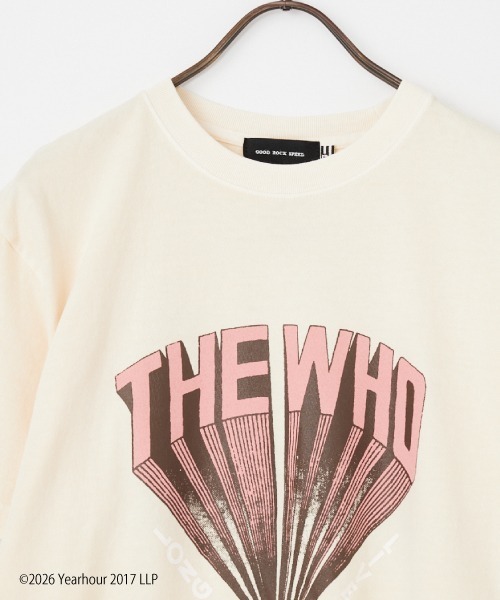 GOOD ROCK SPEED（グッドロックスピード）の「[GOOD ROCK SPEED/グッドロックスピード] 別注 THE WHO ロックプリントTシャツ（Tシャツ/カットソー・レディース・ベージュ・M/L/XL）」の16枚目の写真