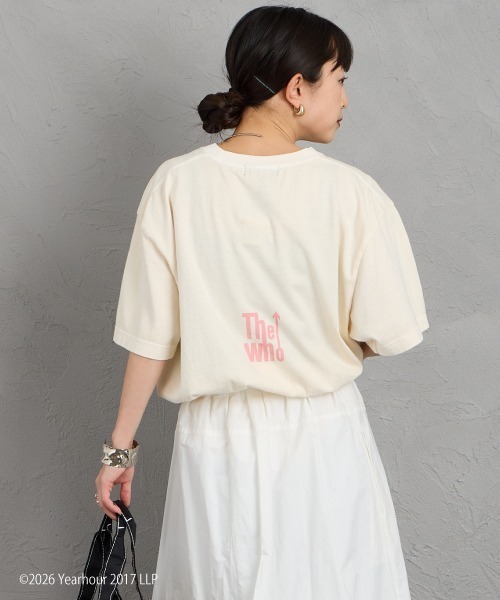 GOOD ROCK SPEED（グッドロックスピード）の「[GOOD ROCK SPEED/グッドロックスピード] 別注 THE WHO ロックプリントTシャツ（Tシャツ/カットソー・レディース・ベージュ・M/L/XL）」の5枚目の写真