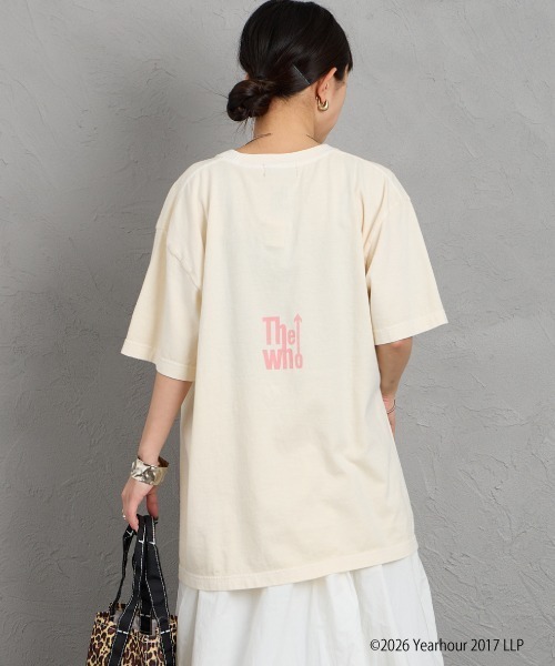 GOOD ROCK SPEED（グッドロックスピード）の「[GOOD ROCK SPEED/グッドロックスピード] 別注 THE WHO ロックプリントTシャツ（Tシャツ/カットソー・レディース・ベージュ・M/L/XL）」の10枚目の写真