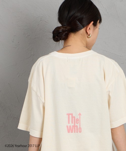 GOOD ROCK SPEED（グッドロックスピード）の「[GOOD ROCK SPEED/グッドロックスピード] 別注 THE WHO ロックプリントTシャツ（Tシャツ/カットソー・レディース・ベージュ・M/L/XL）」の12枚目の写真
