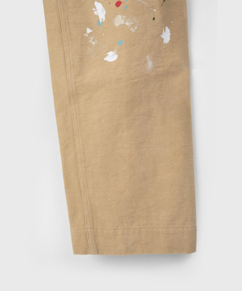 BIRTHDAYSUIT(バースデースーツ)の「PAINTED OXFORD 5P PANTS (BEIGE)(その他パンツ・レディース・その他・SMALL/X-SMALL)」の4枚目の写真