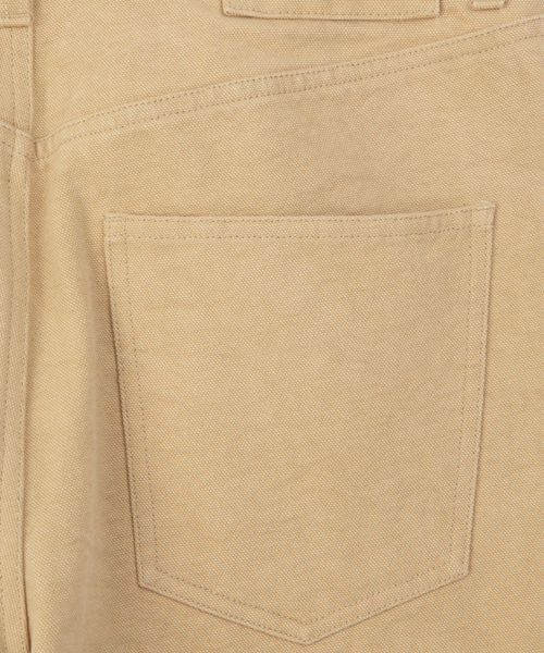 BIRTHDAYSUIT(バースデースーツ)の「PAINTED OXFORD 5P PANTS (BEIGE)(その他パンツ・レディース・その他・SMALL/X-SMALL)」の5枚目の写真