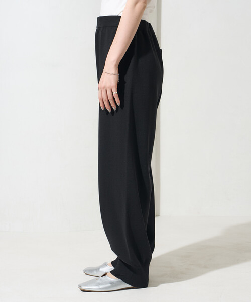 FREAK'S STORE(フリークスストア)の「限定展開 コットンブレンド ニット ルーズ ジョガーパンツ (セットアップ対応)(その他パンツ・レディース・ナチュラル/ブラック/ネイビー/ブラウン・フリ-)」の18枚目の写真