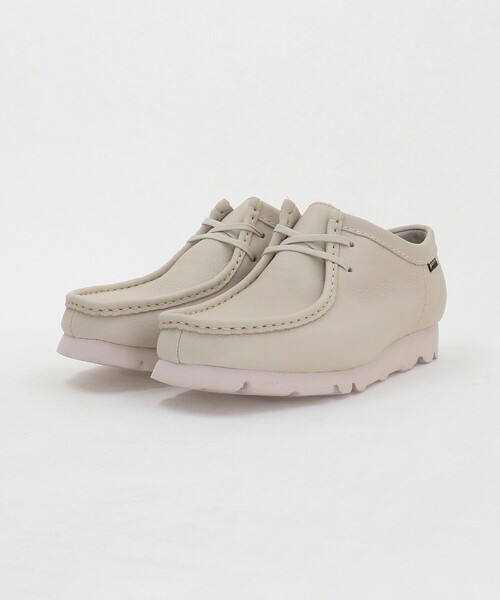 Clarks Originals（クラークスオリジナルズ）の「＜Clarks Originals＞ワラビー ゴアテックス シューズ（モカシン/デッキシューズ・メンズ・ホワイト・UK8/UK7/UK6/UK7h/UK9/UK8h/UK6h）」の2枚目の写真