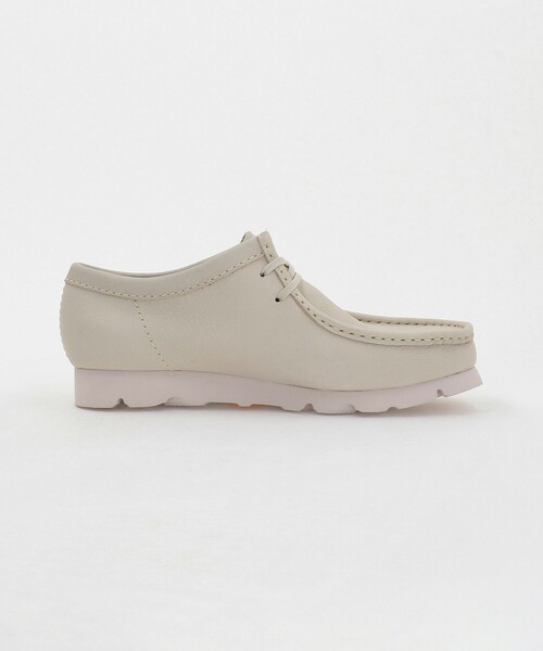 Clarks Originals（クラークスオリジナルズ）の「＜Clarks Originals＞ワラビー ゴアテックス シューズ（モカシン/デッキシューズ・メンズ・ホワイト・UK8/UK7/UK6/UK7h/UK9/UK8h/UK6h）」の4枚目の写真