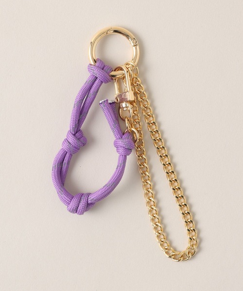 A part by（アパートバイ）の「パラコードチャーム（チャーム・レディース・ブルー系その他2/ブラック/アイボリー/ピンク系その他2/ライトパープル/レッド/グリーン/ライトイエロー・FREE）」の5枚目の写真