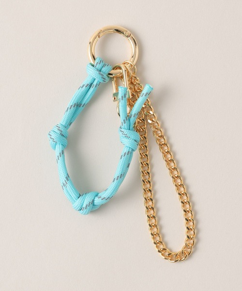 A part by（アパートバイ）の「パラコードチャーム（チャーム・レディース・ブルー系その他2/ブラック/アイボリー/ピンク系その他2/ライトパープル/レッド/グリーン/ライトイエロー・FREE）」の4枚目の写真