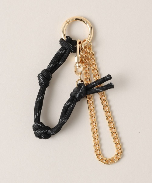 A part by（アパートバイ）の「パラコードチャーム（チャーム・レディース・ブルー系その他2/ブラック/アイボリー/ピンク系その他2/ライトパープル/レッド/グリーン/ライトイエロー・FREE）」の2枚目の写真