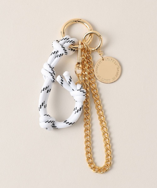 A part by（アパートバイ）の「パラコードチャーム（チャーム・レディース・ブルー系その他2/ブラック/アイボリー/ピンク系その他2/ライトパープル/レッド/グリーン/ライトイエロー・FREE）」の9枚目の写真