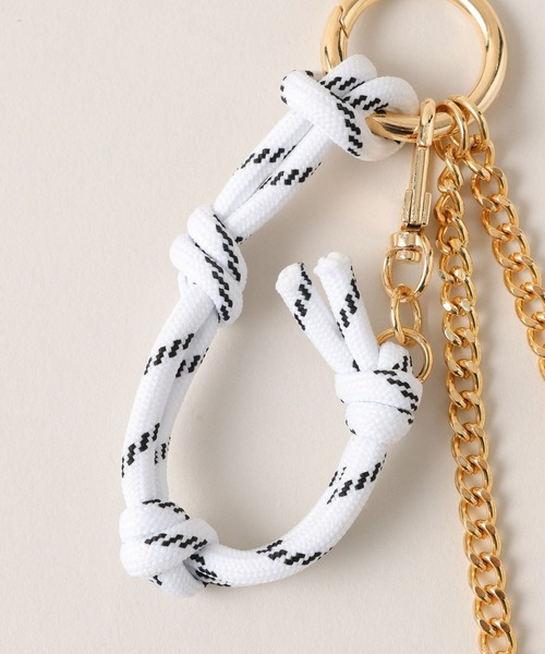 A part by（アパートバイ）の「パラコードチャーム（チャーム・レディース・ブルー系その他2/ブラック/アイボリー/ピンク系その他2/ライトパープル/レッド/グリーン/ライトイエロー・FREE）」の12枚目の写真