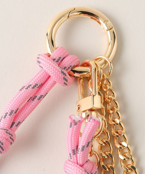 A part by（アパートバイ）の「パラコードチャーム（チャーム・レディース・ブルー系その他2/ブラック/アイボリー/ピンク系その他2/ライトパープル/レッド/グリーン/ライトイエロー・FREE）」の17枚目の写真