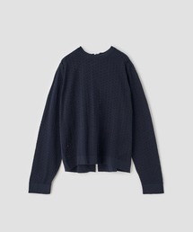 ジョンスメドレー JOHN SMEDLEY 大人リボンセーター JOHN SMEDLEY｜ジョン スメドレー（レディース）のニット/セーター