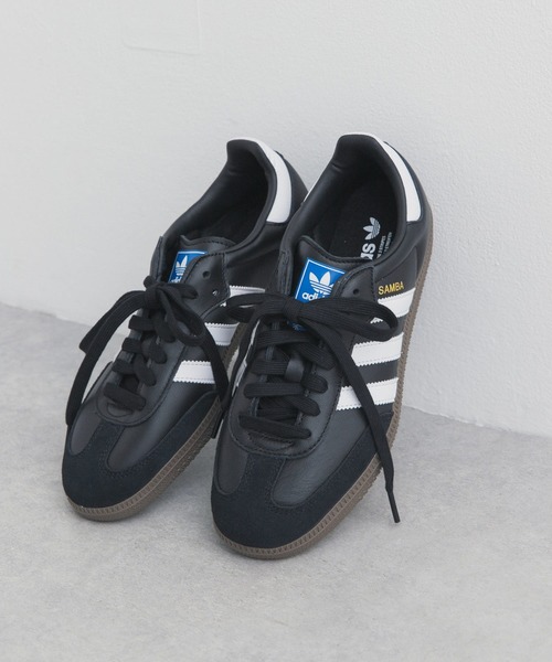 adidas(アディダス)の「adidas SAMBA OG(スニーカー・レディース・ブラック・23.5/24/24.5/25/23)」の2枚目の写真